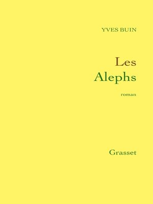cover image of Les Alephs